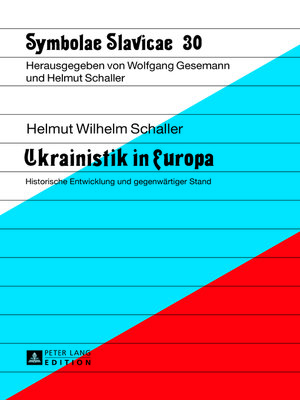 cover image of Ukrainistik in Europa